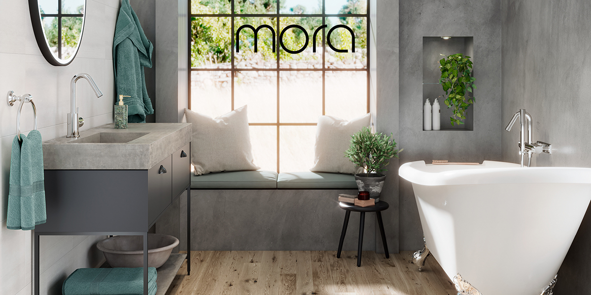 Mora Armatur lanserar ny designkollektion till badrummet